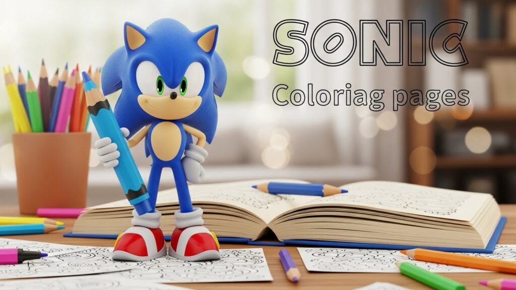 Sonic coloring pages: 20 Best Free Printables for Kids