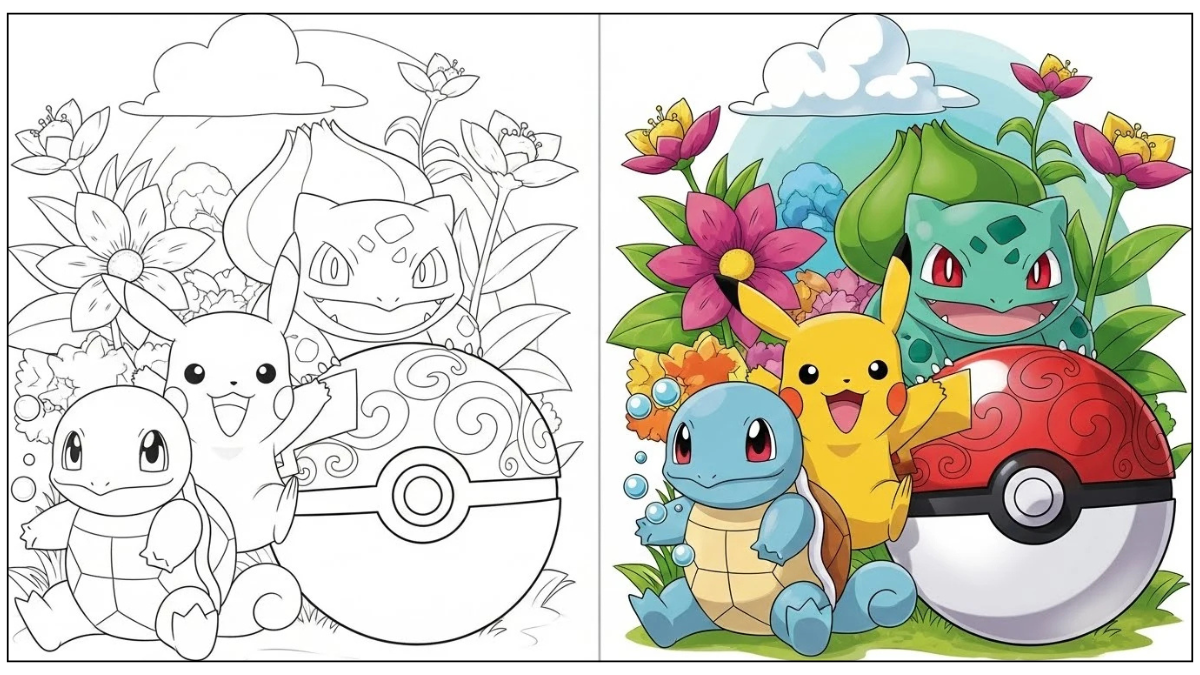 Pokemon Coloring Pages