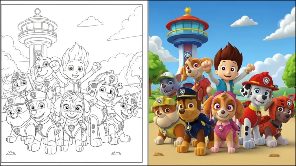 Paw Patrol Coloring Pages: 30 Best High Quality & Free Printables (2026)