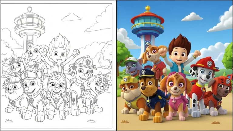 Paw Patrol Coloring Pages