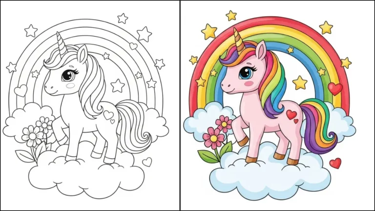 Unicorn Coloring Pages Featured Image
