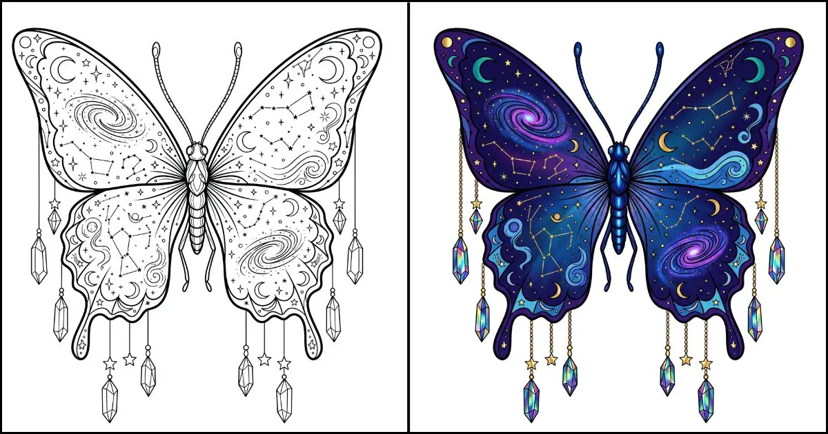 Butterflies Coloring Pages