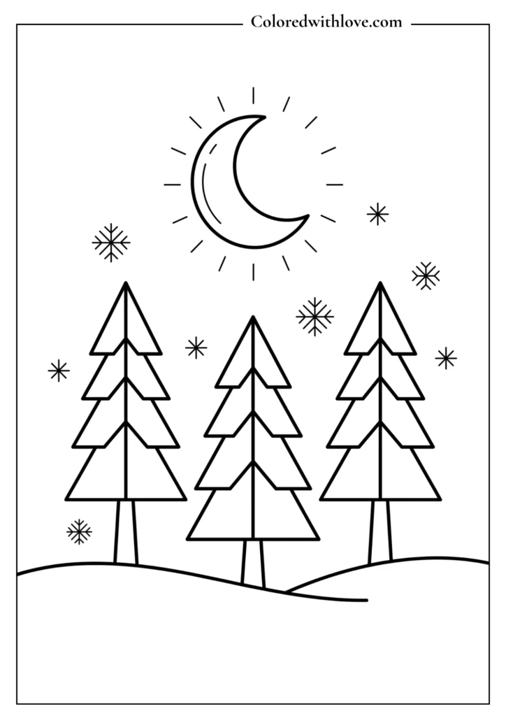 Simple outline of a golden retriever puppy sitting contentedly minimalist coloring page.
